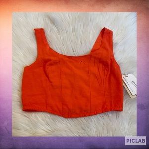Midnight Sky Crop Top - NWT - Size Large